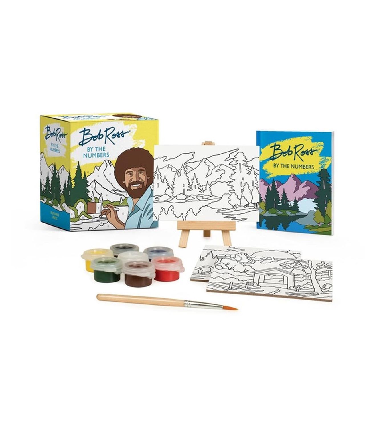 Bob Ross Paint By Numbers Miniature