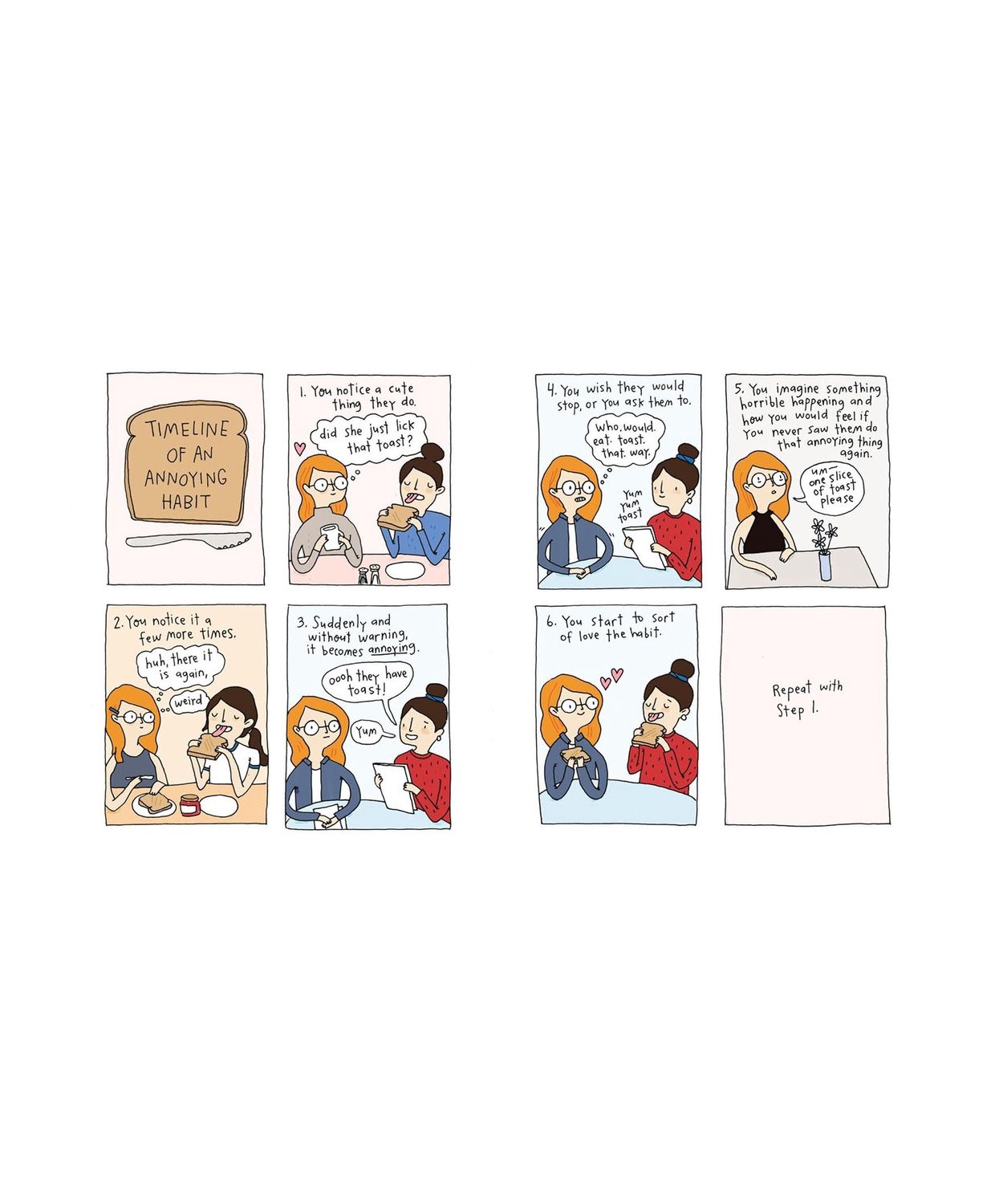 Lets Be Weird Together Hardcover Book