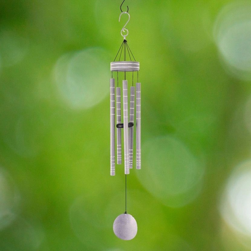 Gray Classic Tune Wind Chime