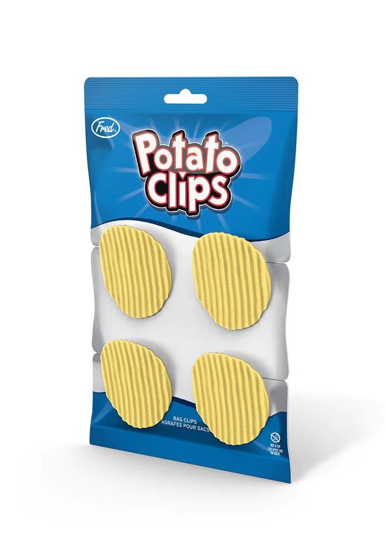 Potato Chip Set Of 4 Bag Clips