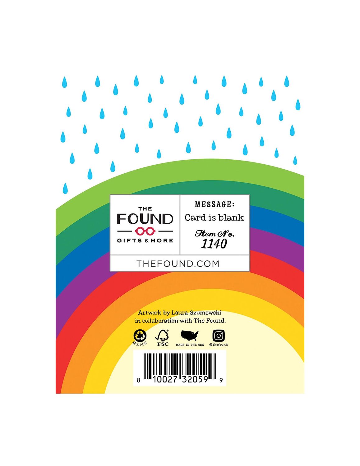 If You Want The Rainbow You Gotta Put Up With The Rain Dolly Card