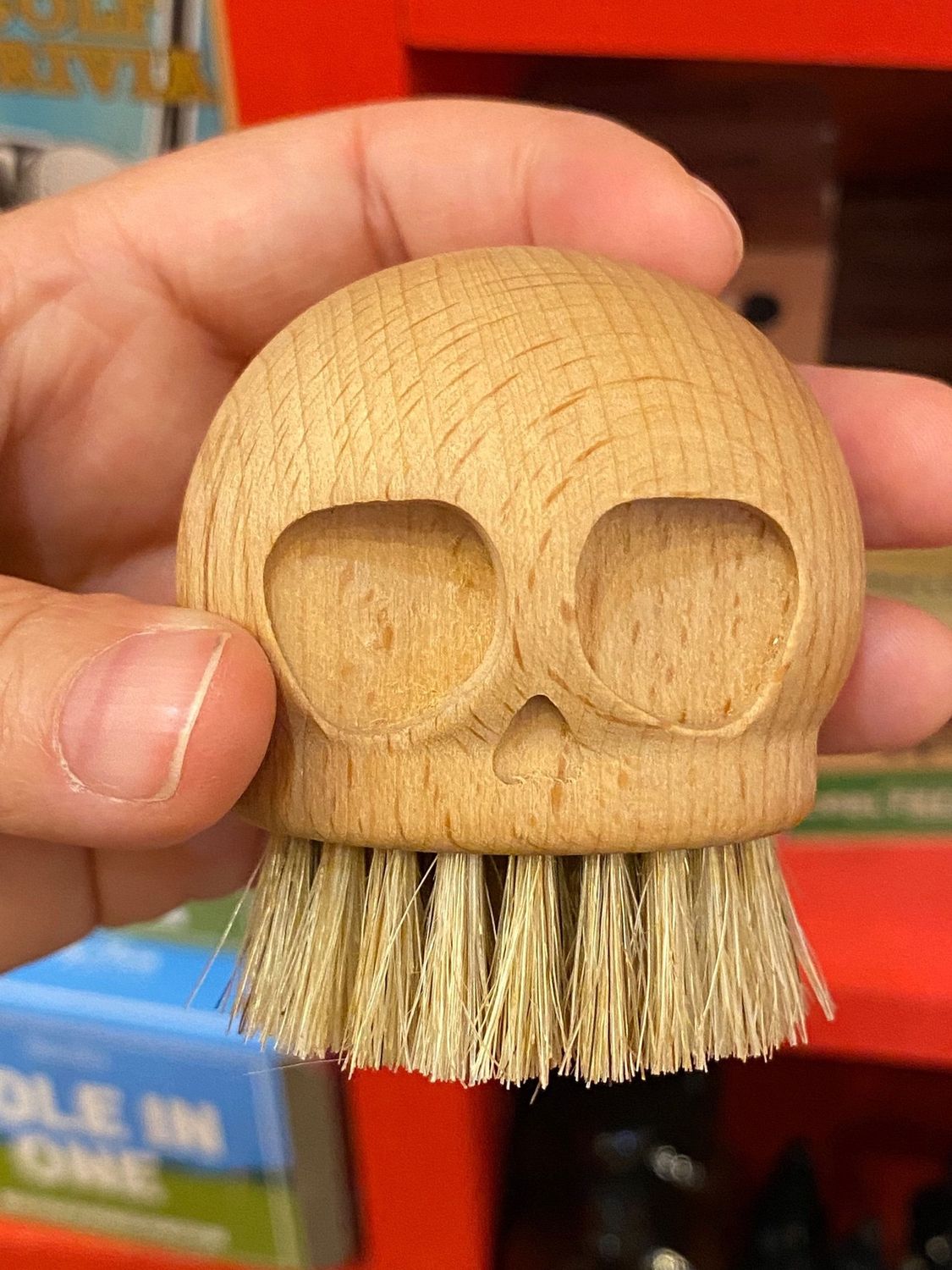 Skull Nail Brush