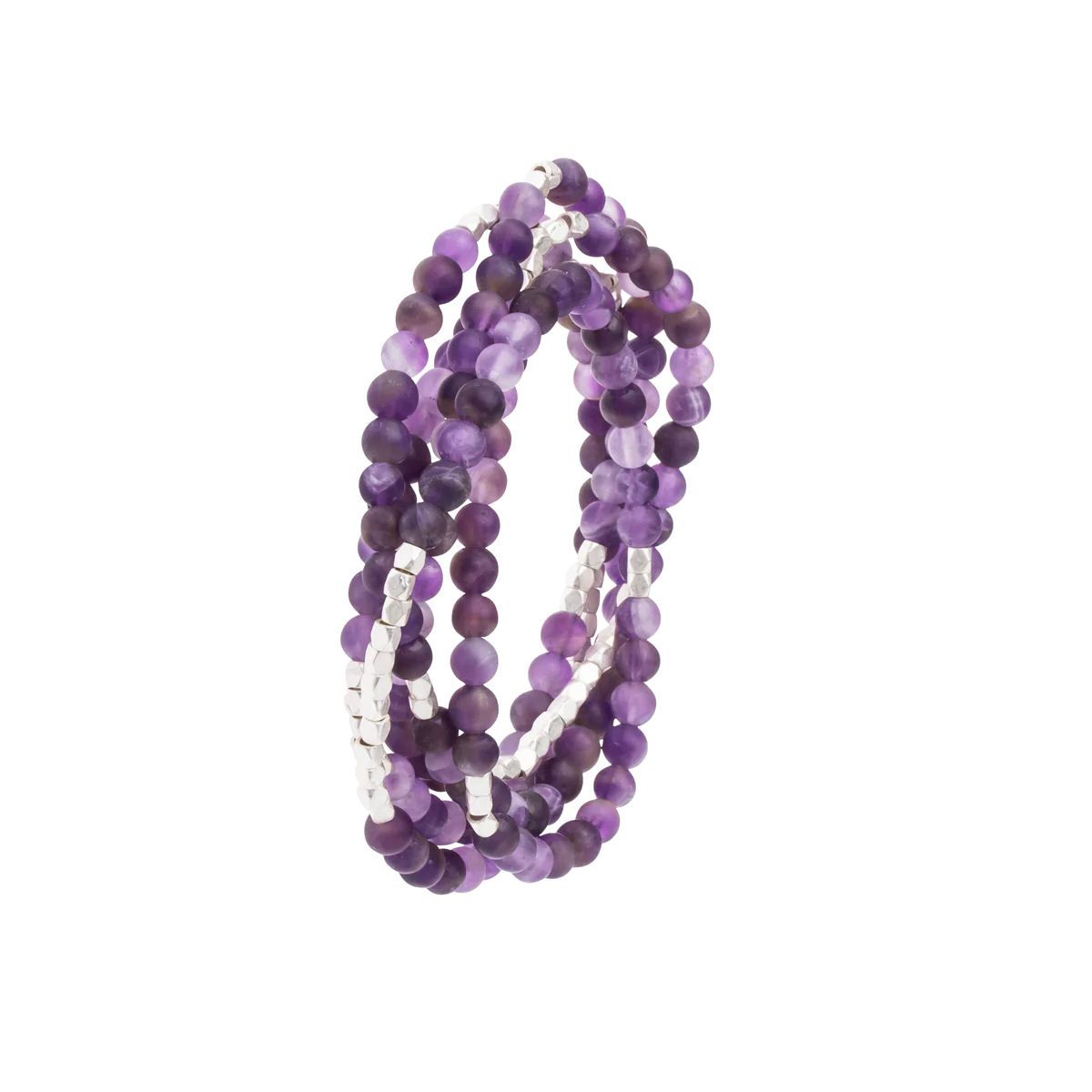 Amethyst  - Stone Of Protection Stone Wrap