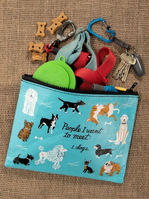 People I Want To Meet: Dogs Zipper Pouch