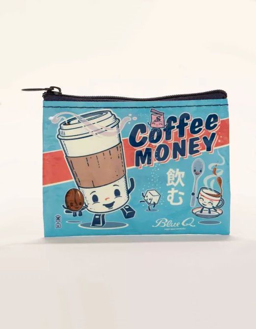 Coffee Money Coin Purse