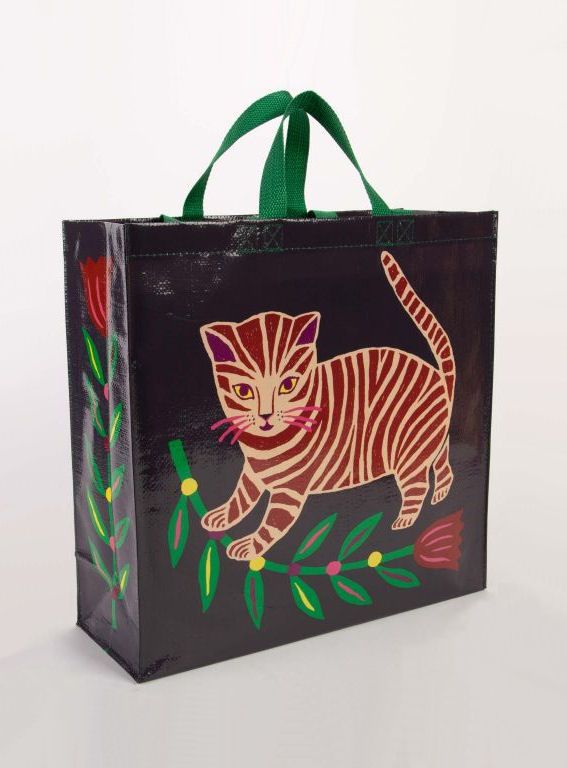 Tiger Kitten Shopper Tote Bag