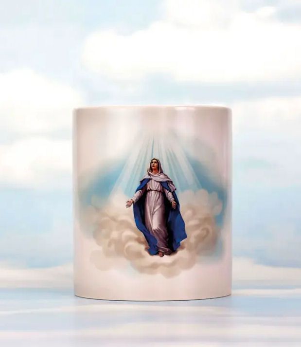 Virgin Mary Miracle Color Changing Mug