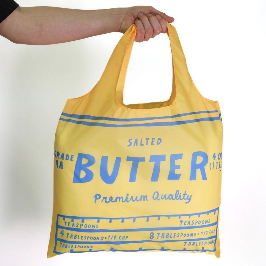 Salted Butter Art Sack Reusable Tote Bag