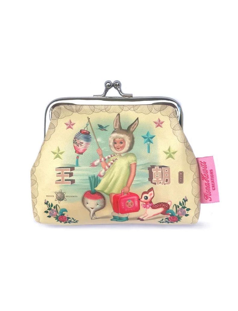 Fiona Hewitt Bunny Girl Coin Purse
