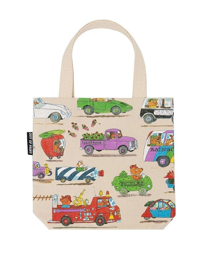 Richard Scarry's Cars and Trucks And Things Small Tote Bag