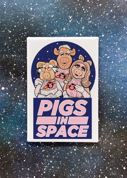 Pigs In Space Muppet Show Magnet