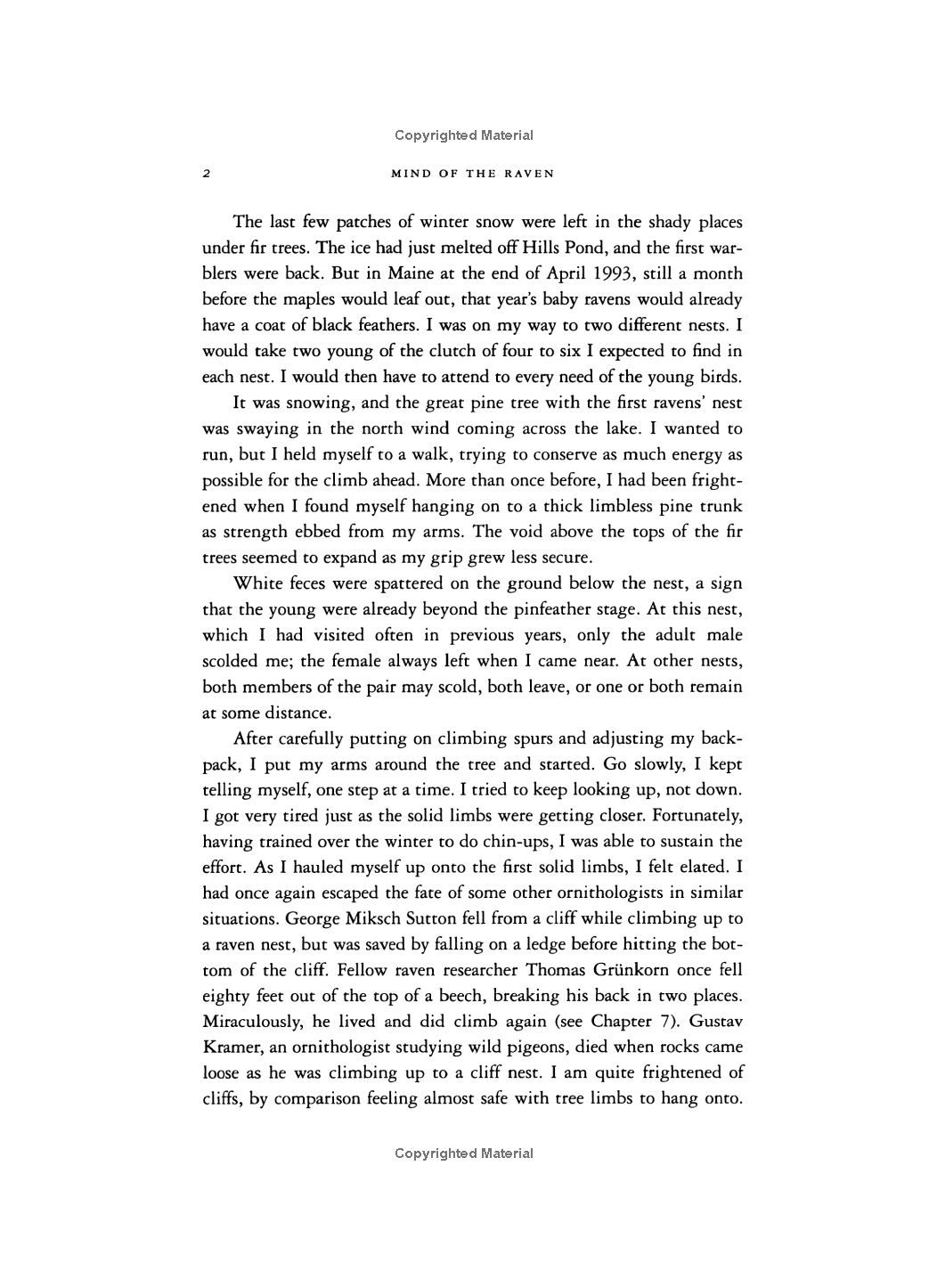 Mind Of The Raven Paperback Book