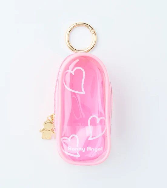 Sonny Angel My Bestie Carrying Case Keychain, Color: Pink