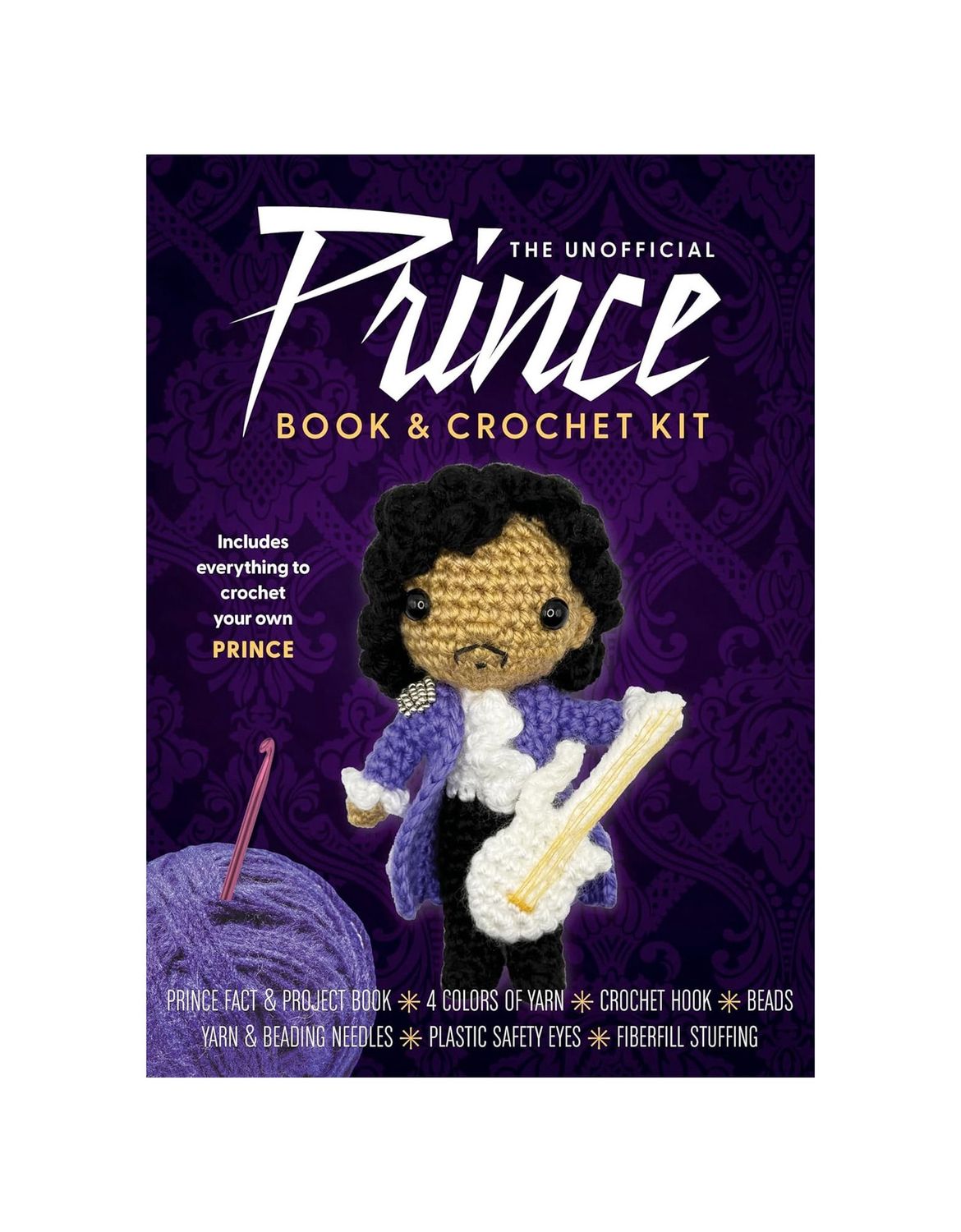 Unofficial Prince Book And Crochet Kit