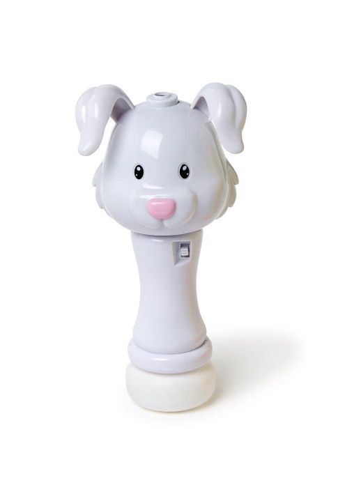 LED Illuminated Animal Bubble Wand Blower, Color: Bunny