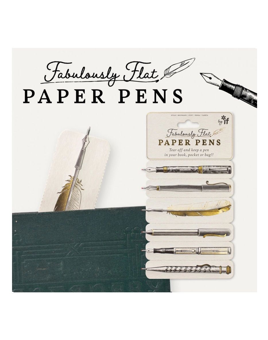 Fabulously Flat Paper Pens