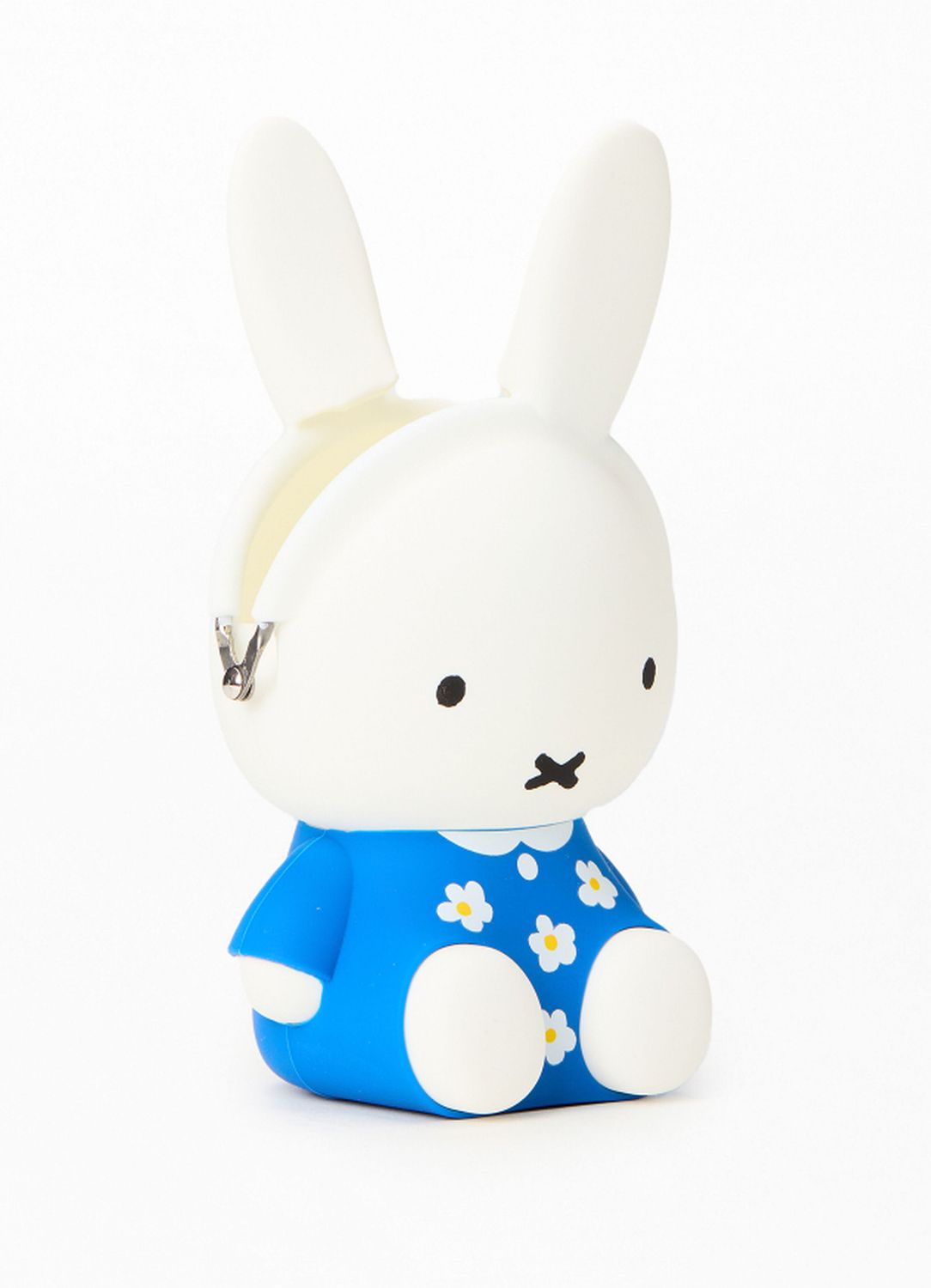 Blue Floral 3D Pochi Miffy Silicone Pouch