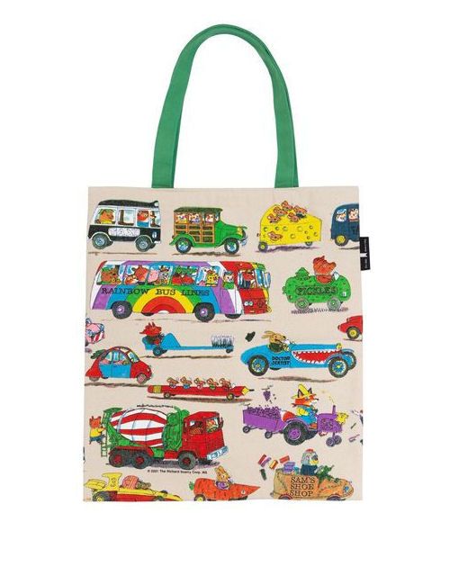 Richard Scarry's Cars And Trucks And Things Tote Bag