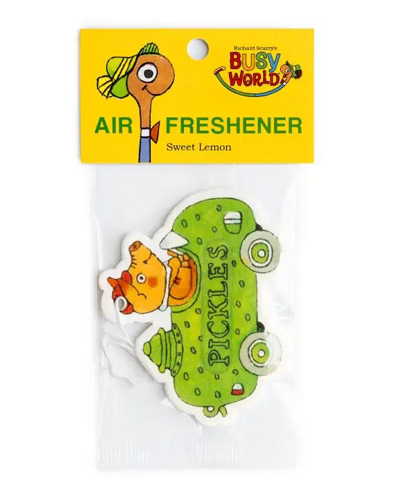 Richard Scarry's Pickles Car Sweet Lemon Air Freshener