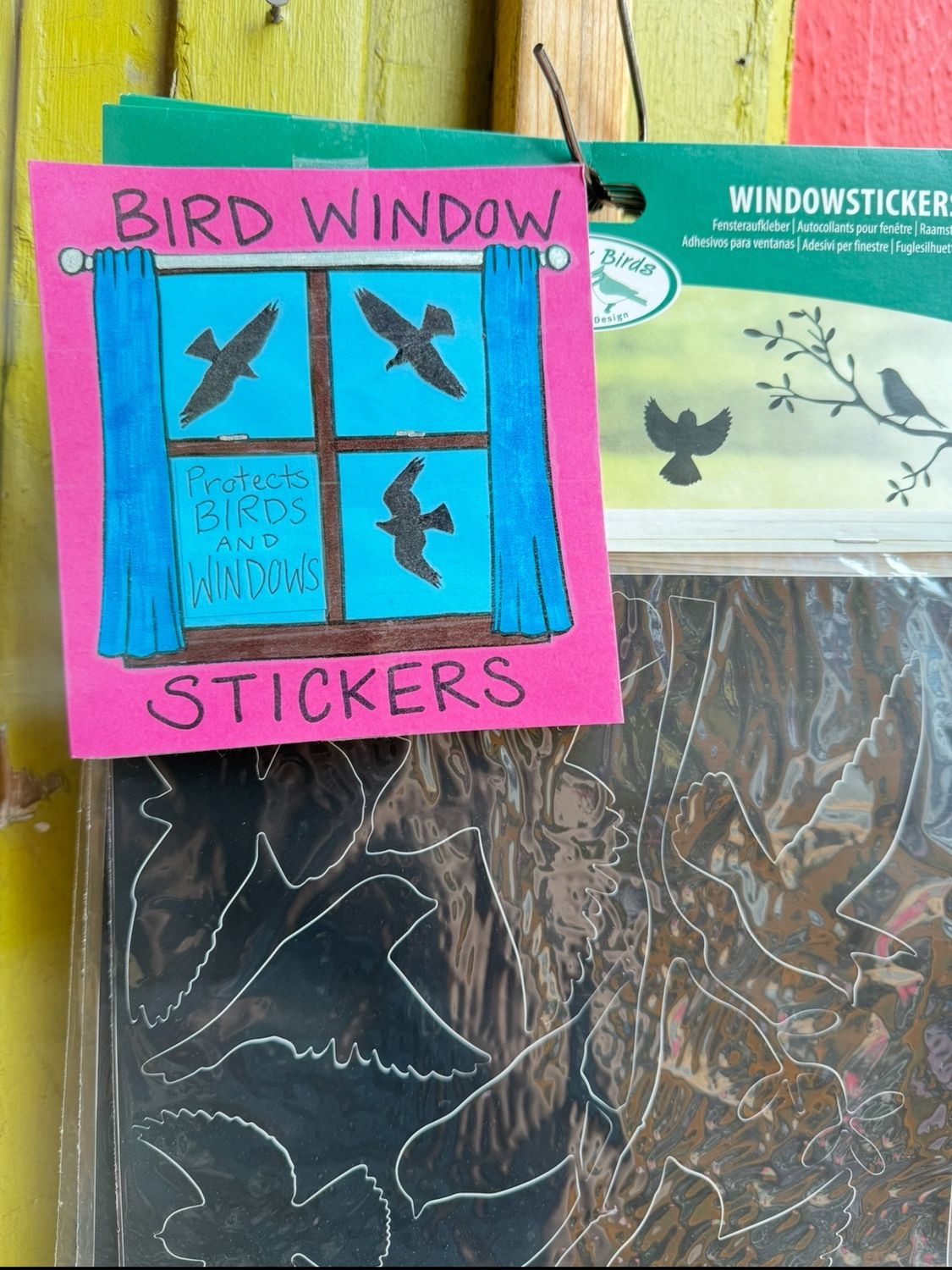 Birds Vinyl Stickers Anti Bird Collision Stickers