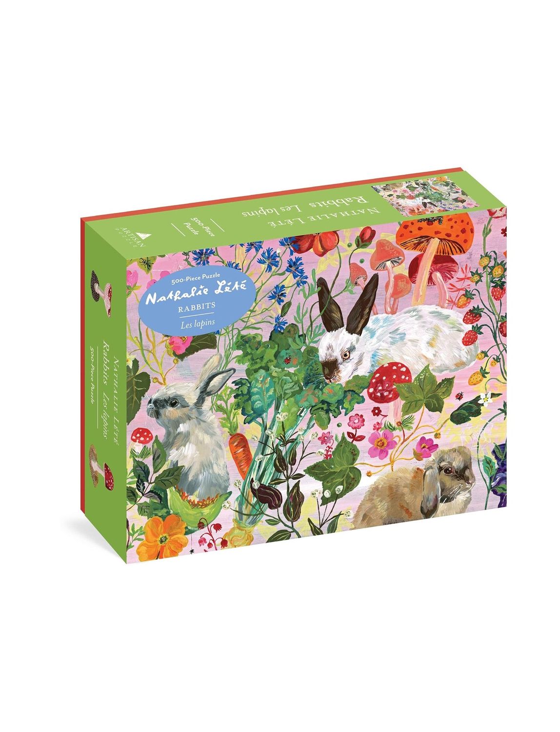 Nathalie Lété Rabbits 500 Piece Puzzle
