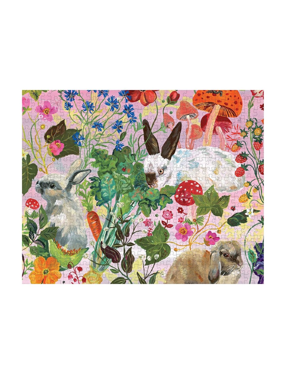 Nathalie Lété Rabbits 500 Piece Puzzle