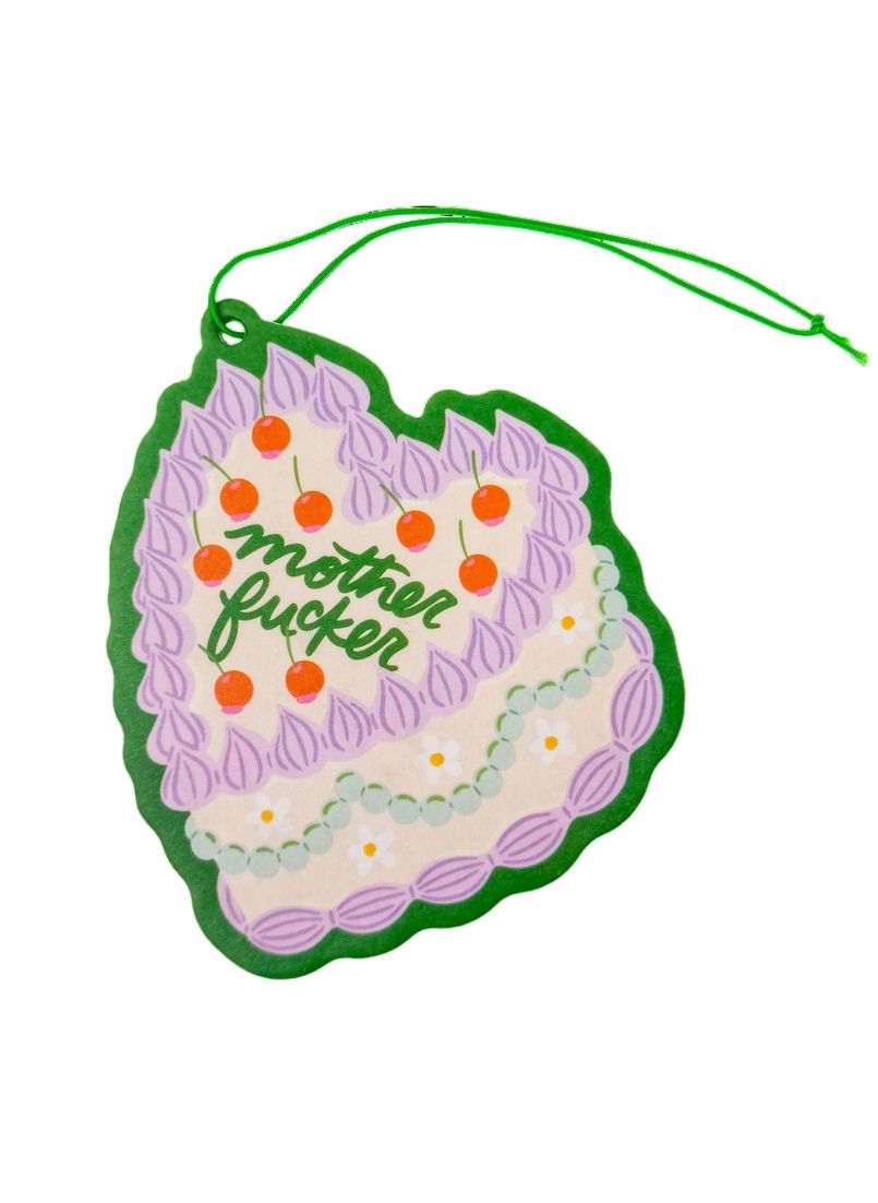 Mother Fucker Heart Cake Sweet Cream Scent Air Freshener