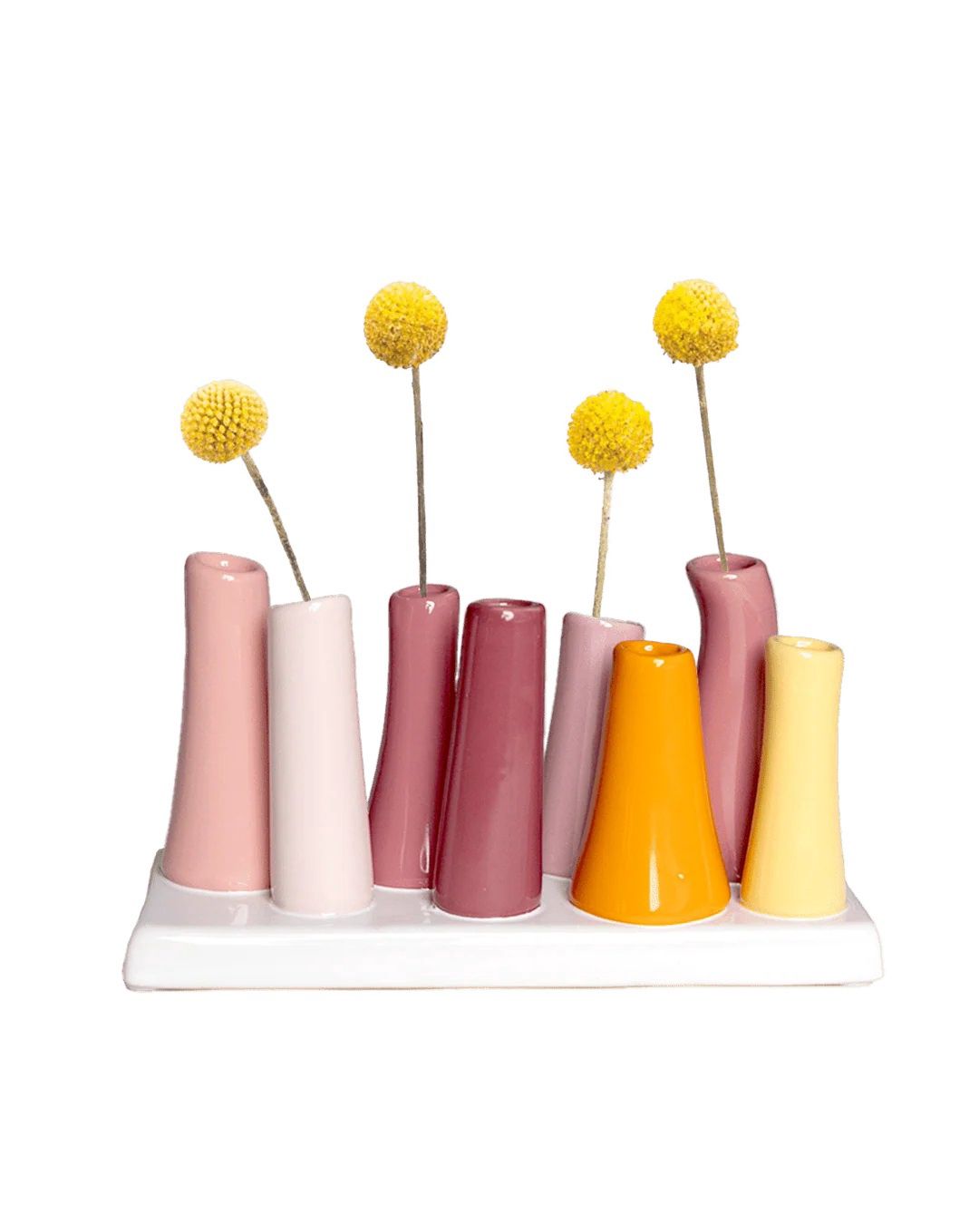 Mia Pink Pooley Modern Bud Vase