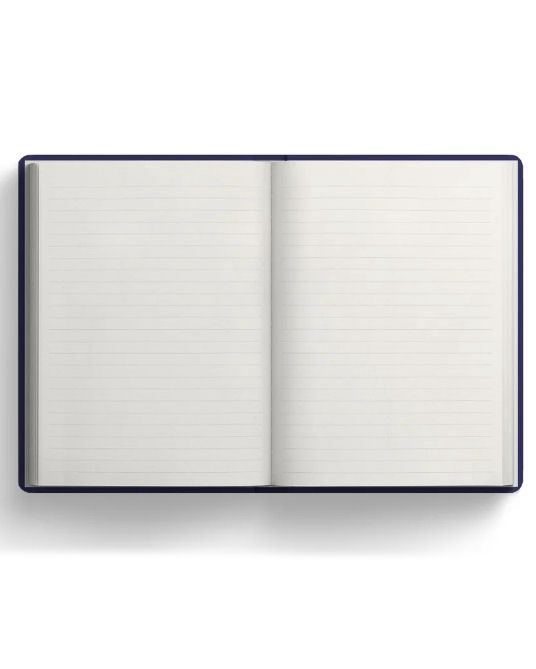 Neon Floral Peacock Hardcover Notebook