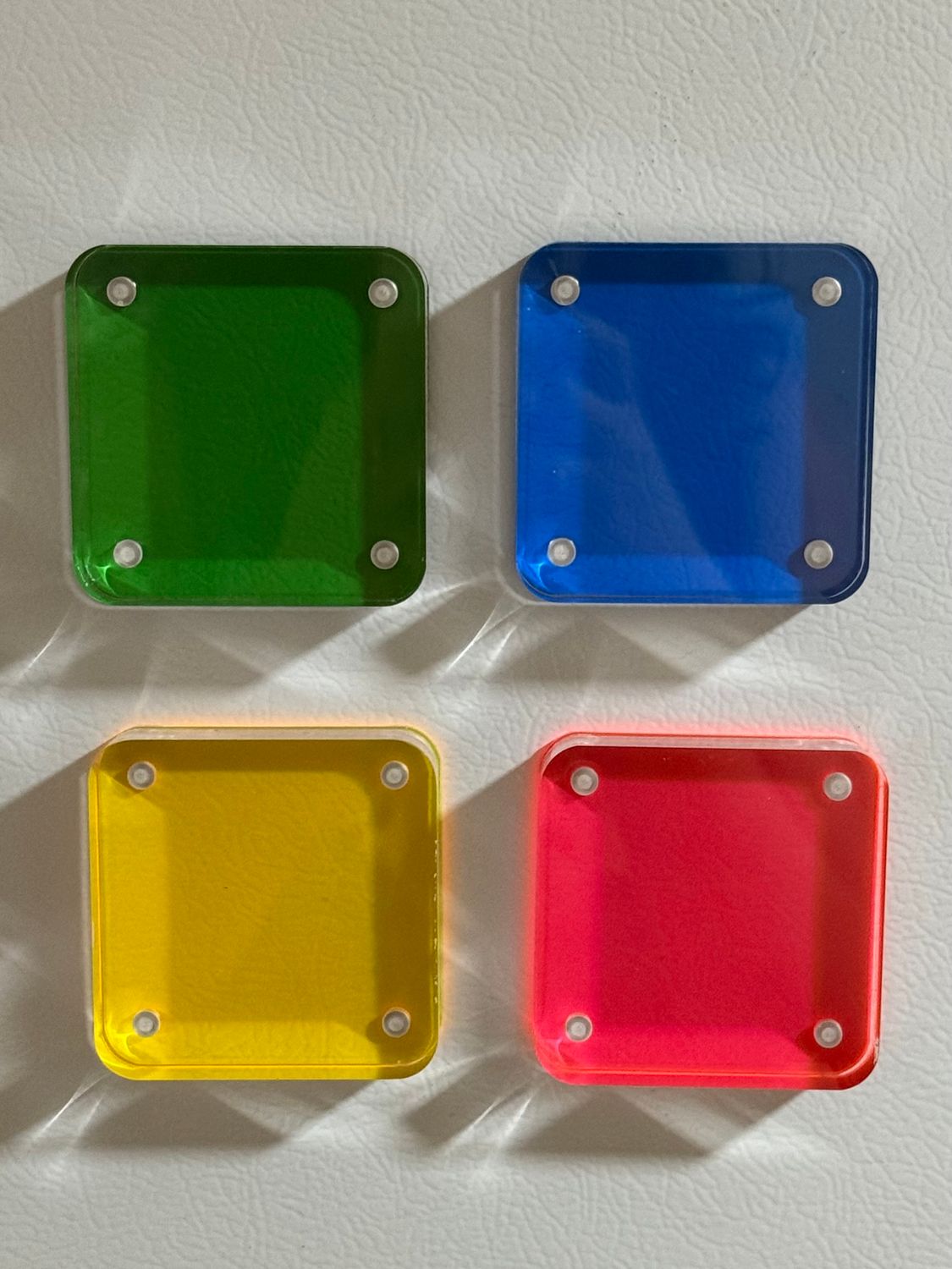 Acrylic Magnetic Square Mini Photo Frame