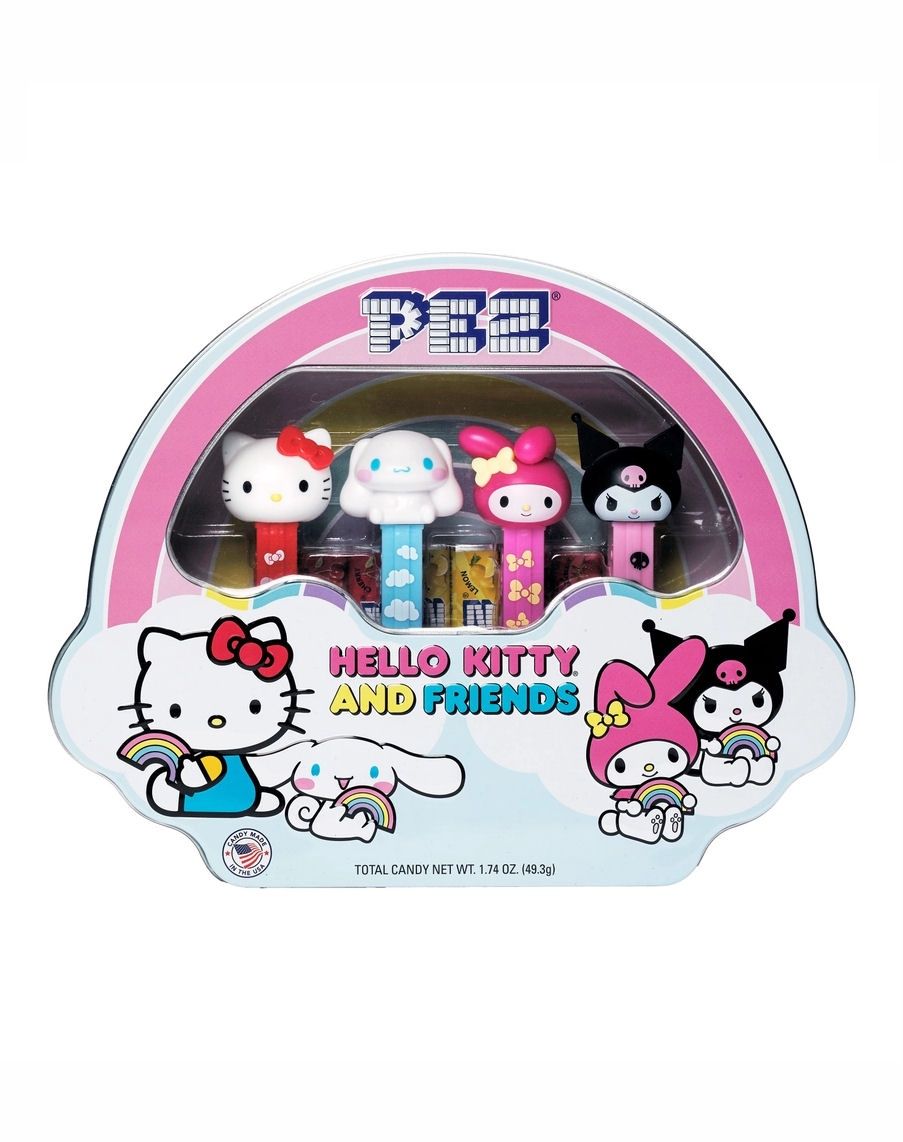 Hello Kitty And Friends Pez Gift Tin