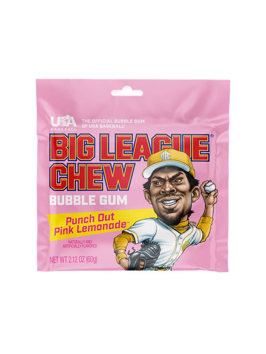 Big League Chew Pink Lemonade Bubble Gum