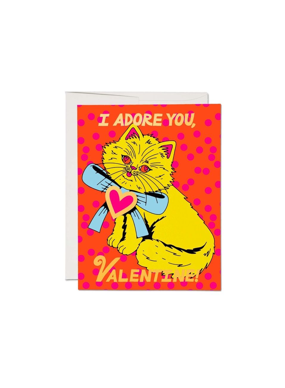 I Adore You, Valentine Card