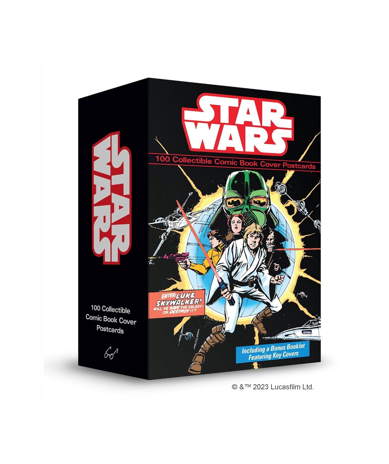 Star Wars 100 Collectible Comic Book Cover Postcards