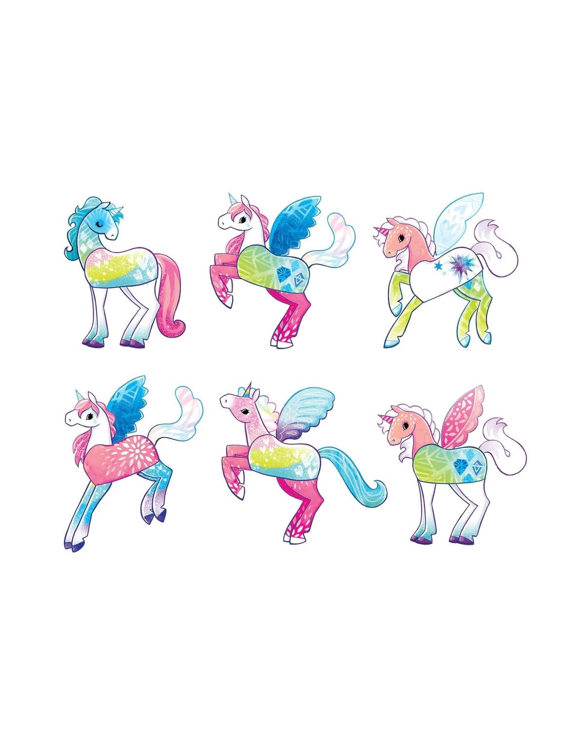 Magnetic Unicorn Magic Build-It