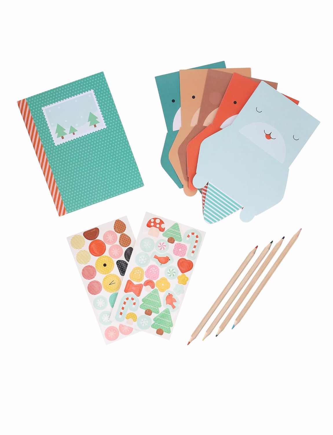 Festive Pals My Stationery Set