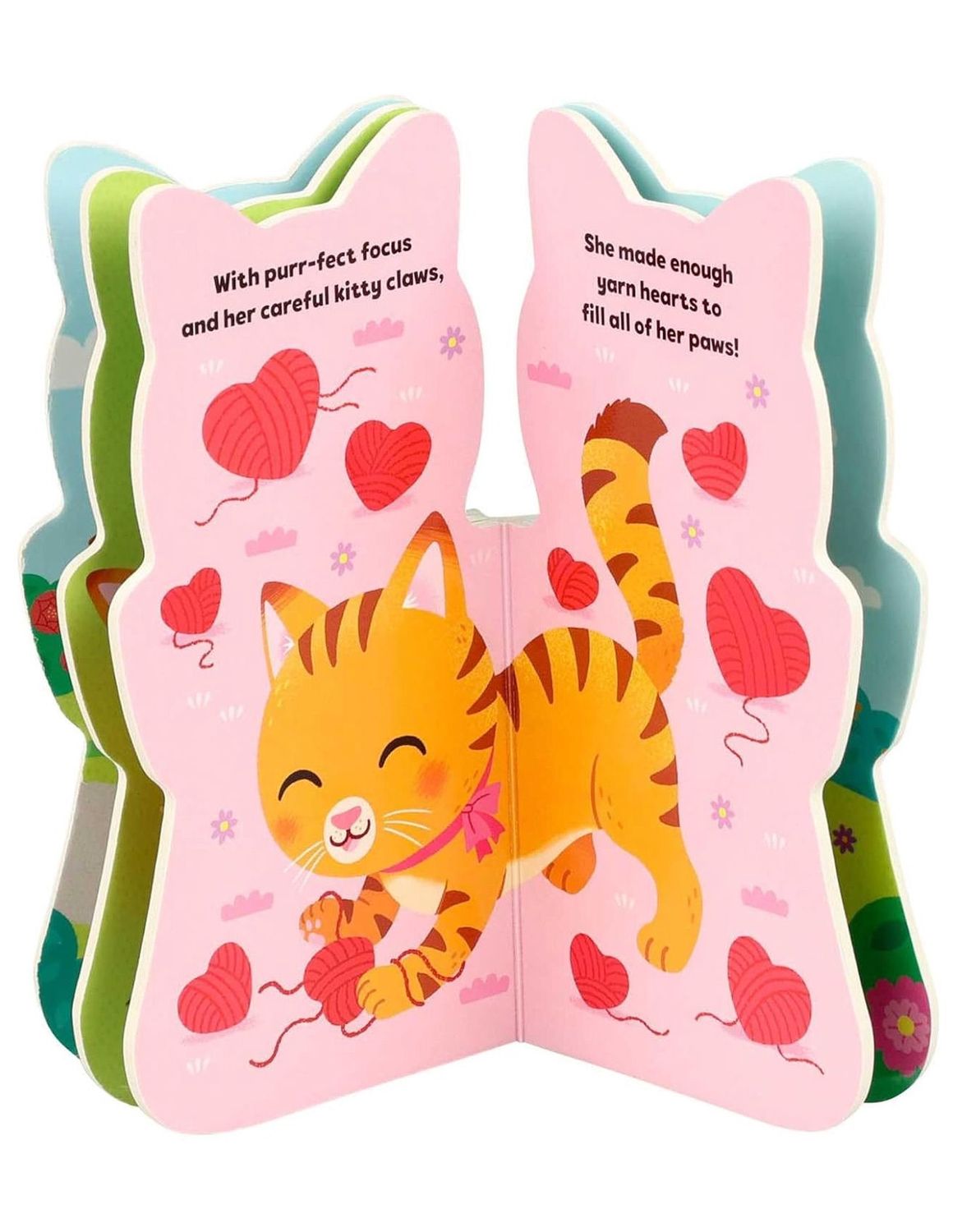 Little Kitten Shaped Board Book