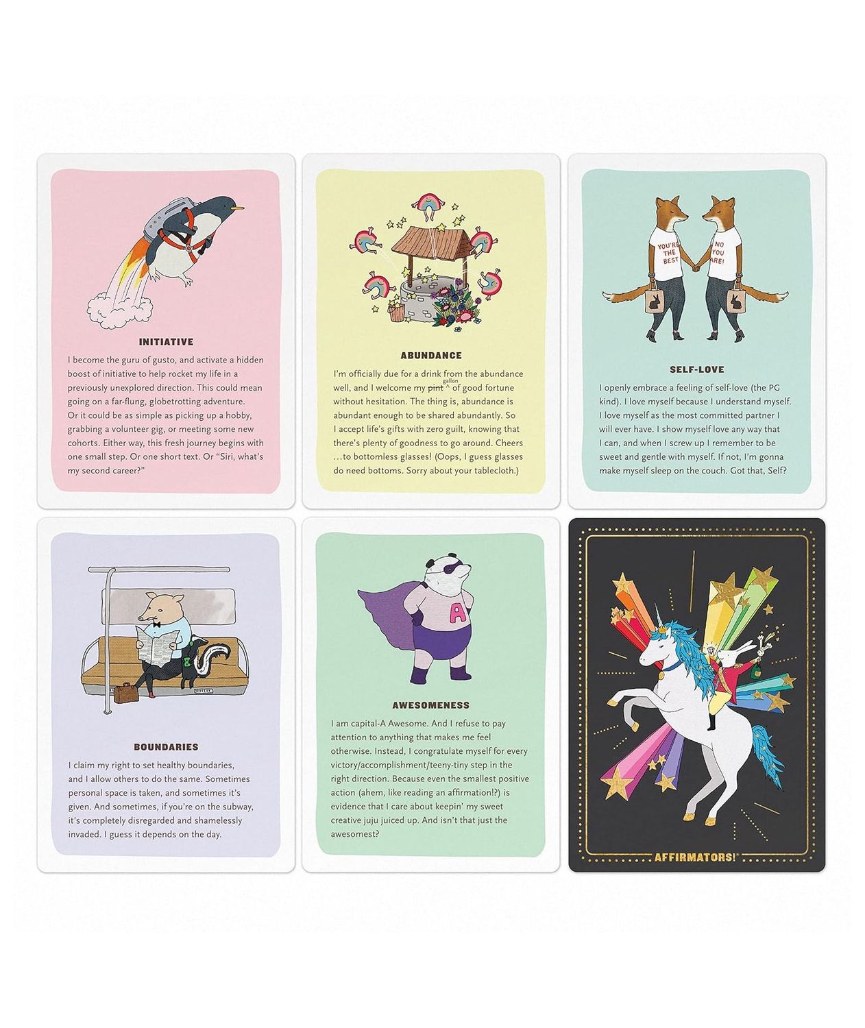 Affirmators! Deluxe Card Deck