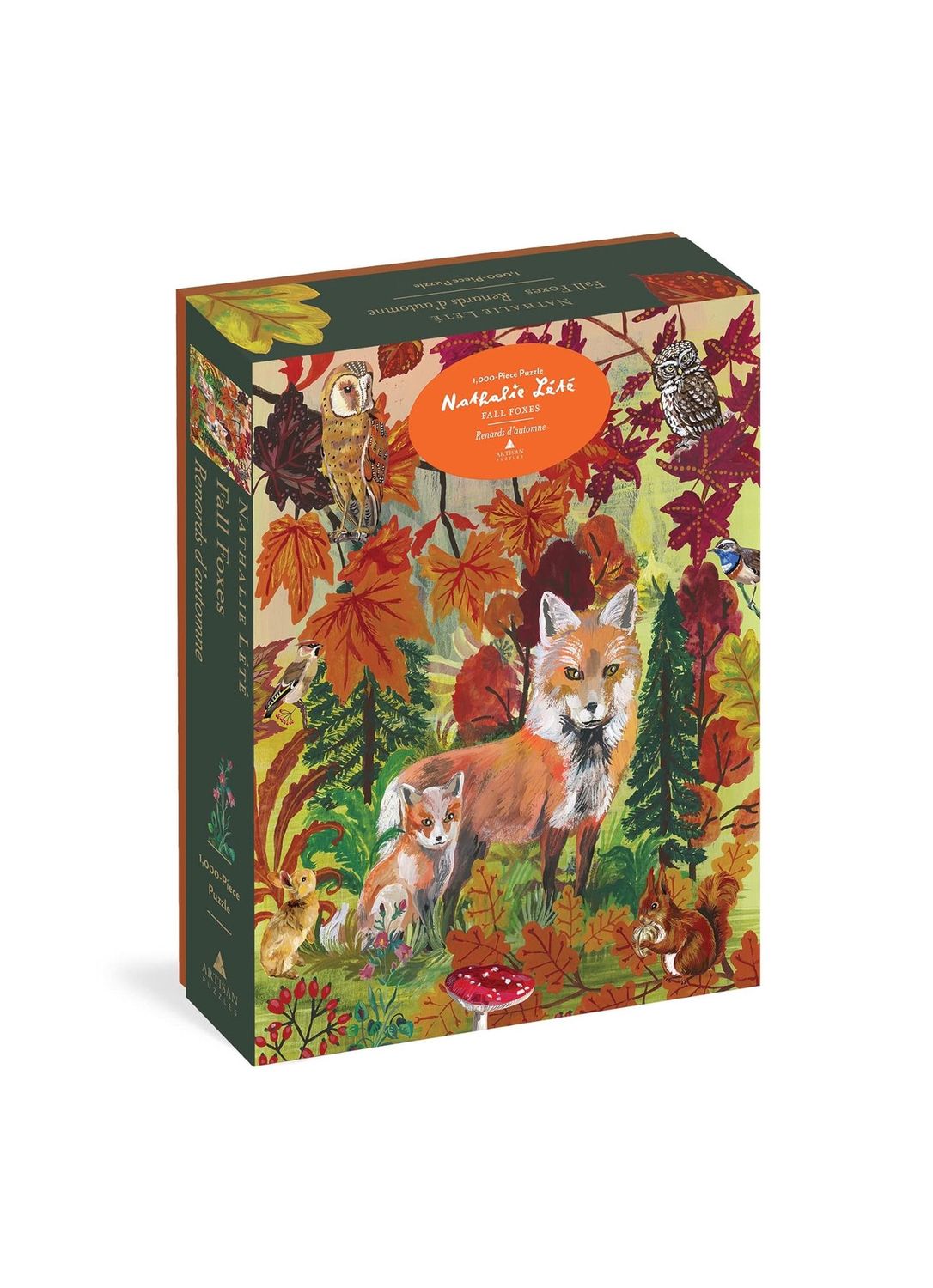 Nathalie Lété Fall Foxes 1000 Piece Puzzle