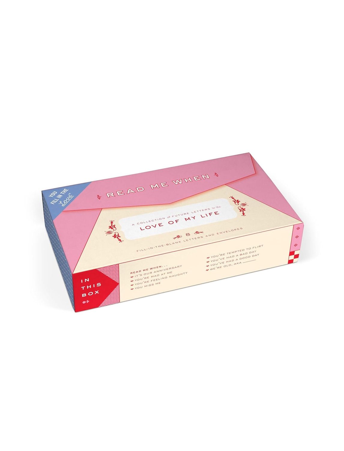 Love Of My Life Read Me When Fill In The Blank Letters And Envelopes