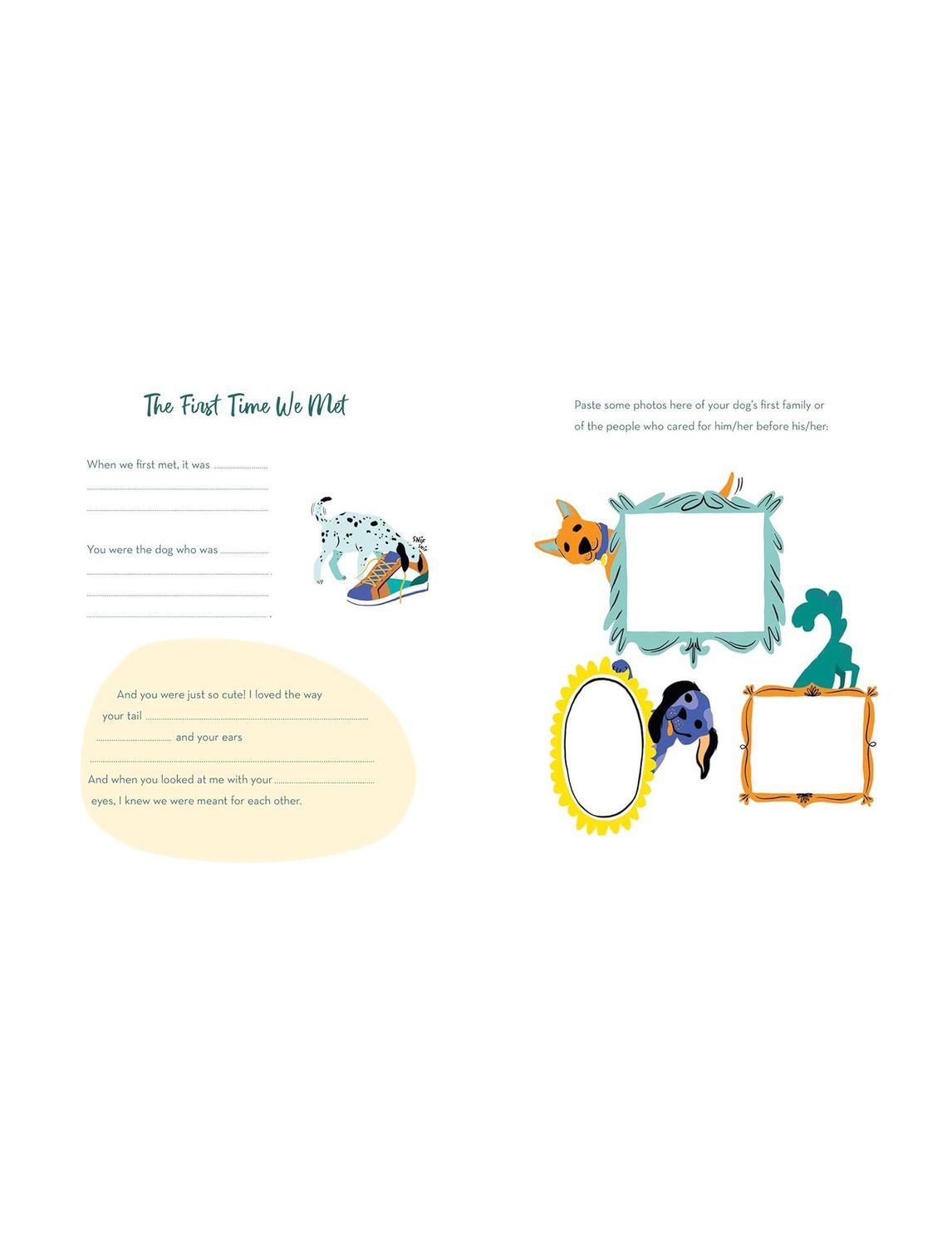 The Very Best Dog Keepsake Hardcover Journal