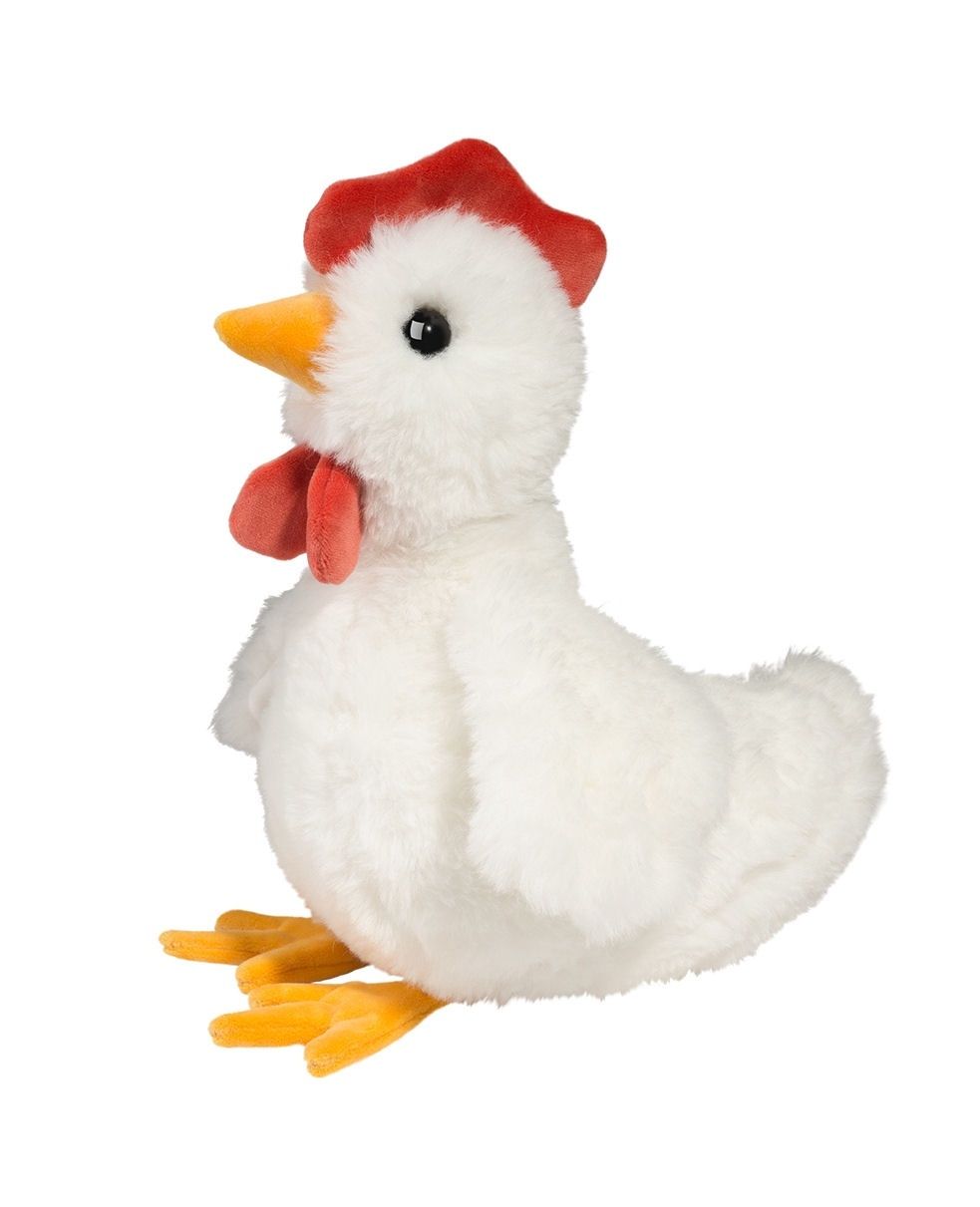 Bobbie White Chicken Stuffed Animal