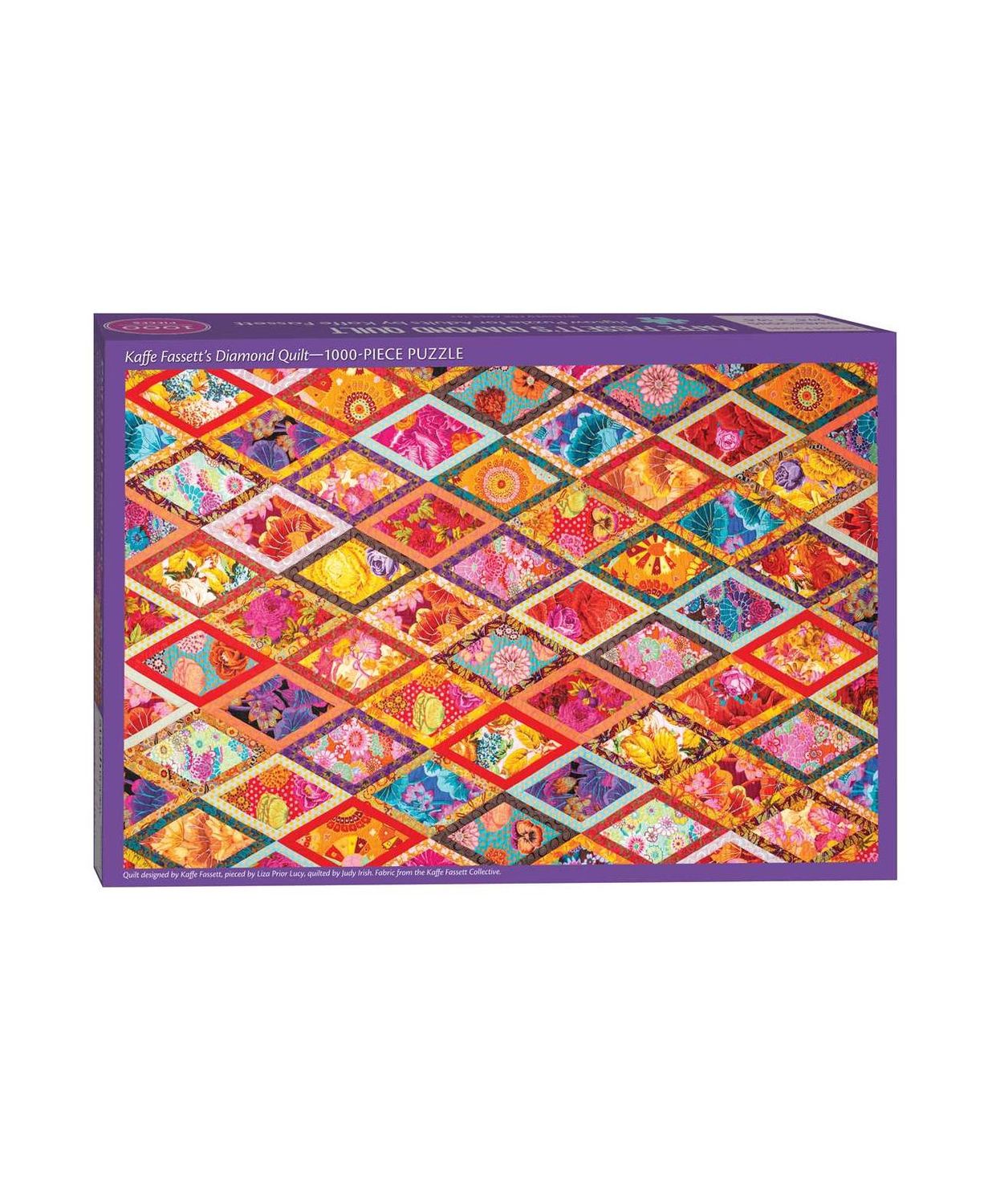 Kaffe Fassett’s Diamond Quilt 1000 Piece Puzzle