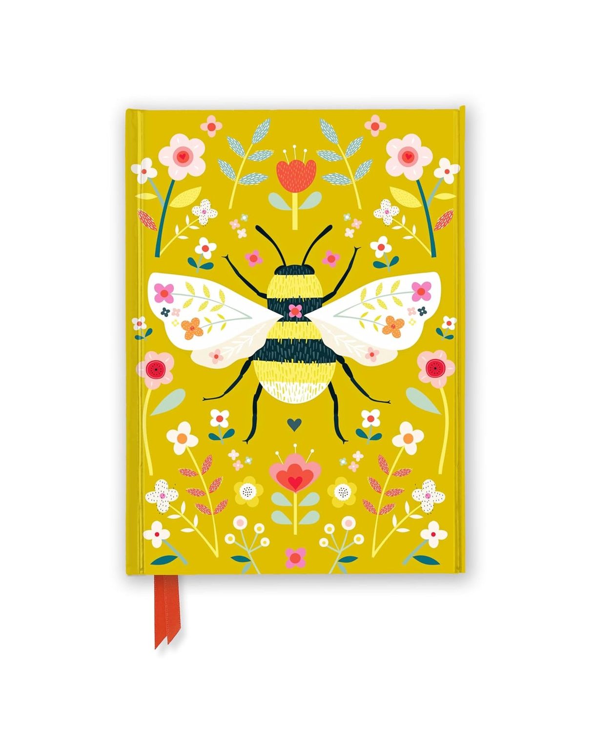 Wildflower Bee Hardcover Journal