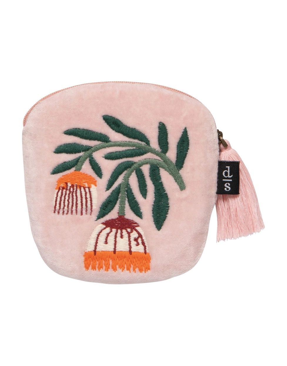 Embroidered Venus Coin Purse