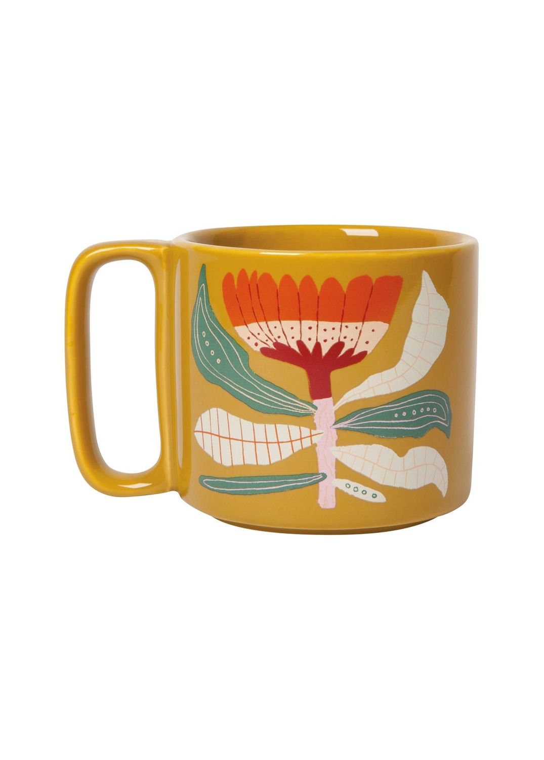 Mustard Yellow Venus Midi Studio Mug