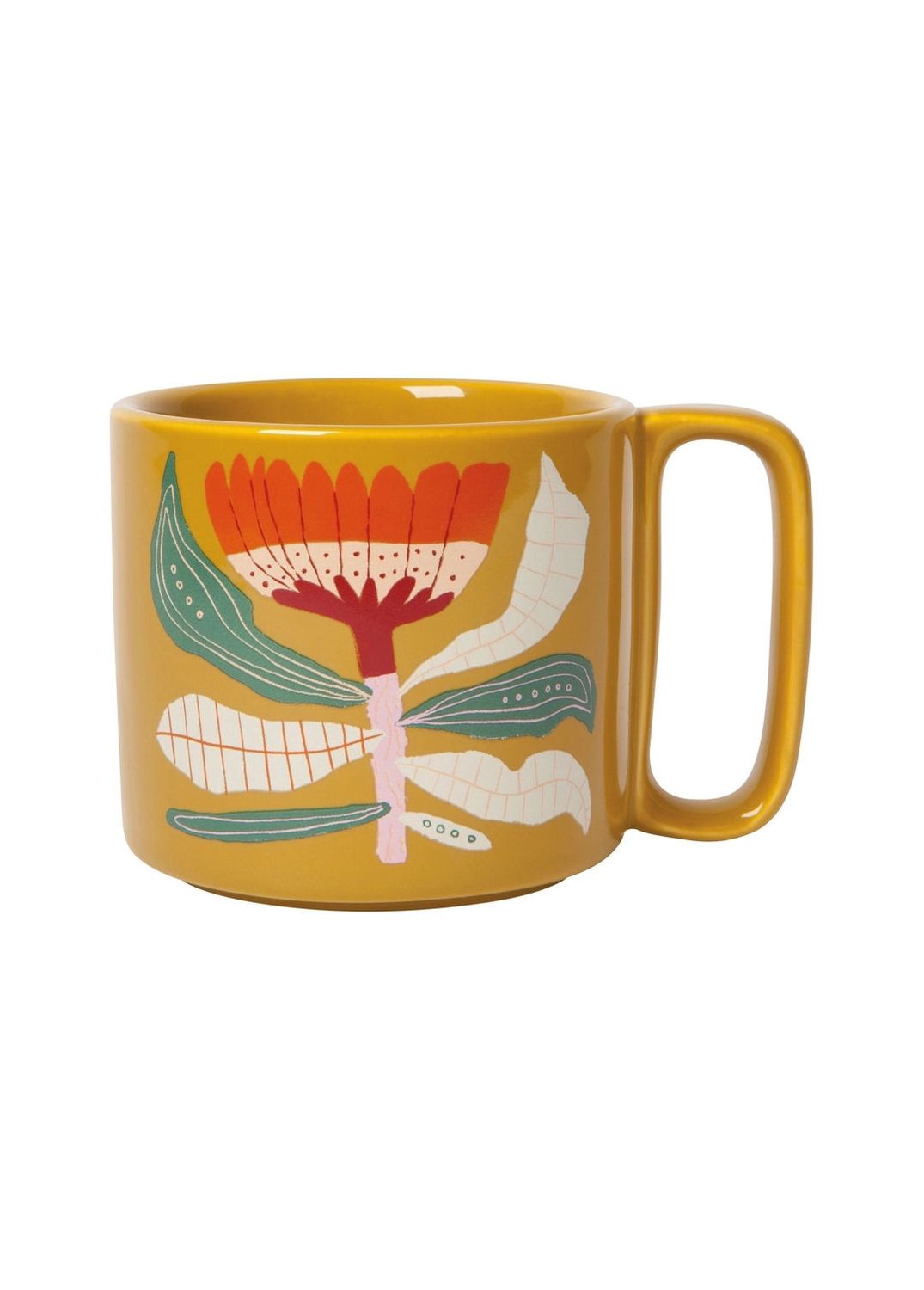 Mustard Yellow Venus Midi Studio Mug
