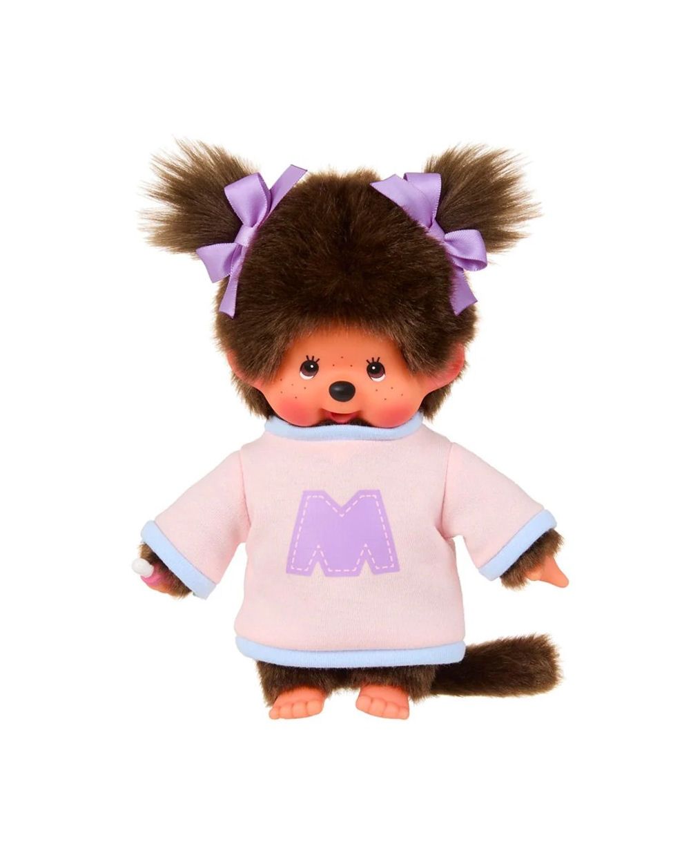 Monchhichi Bi-Colored Sweater Girl Plush