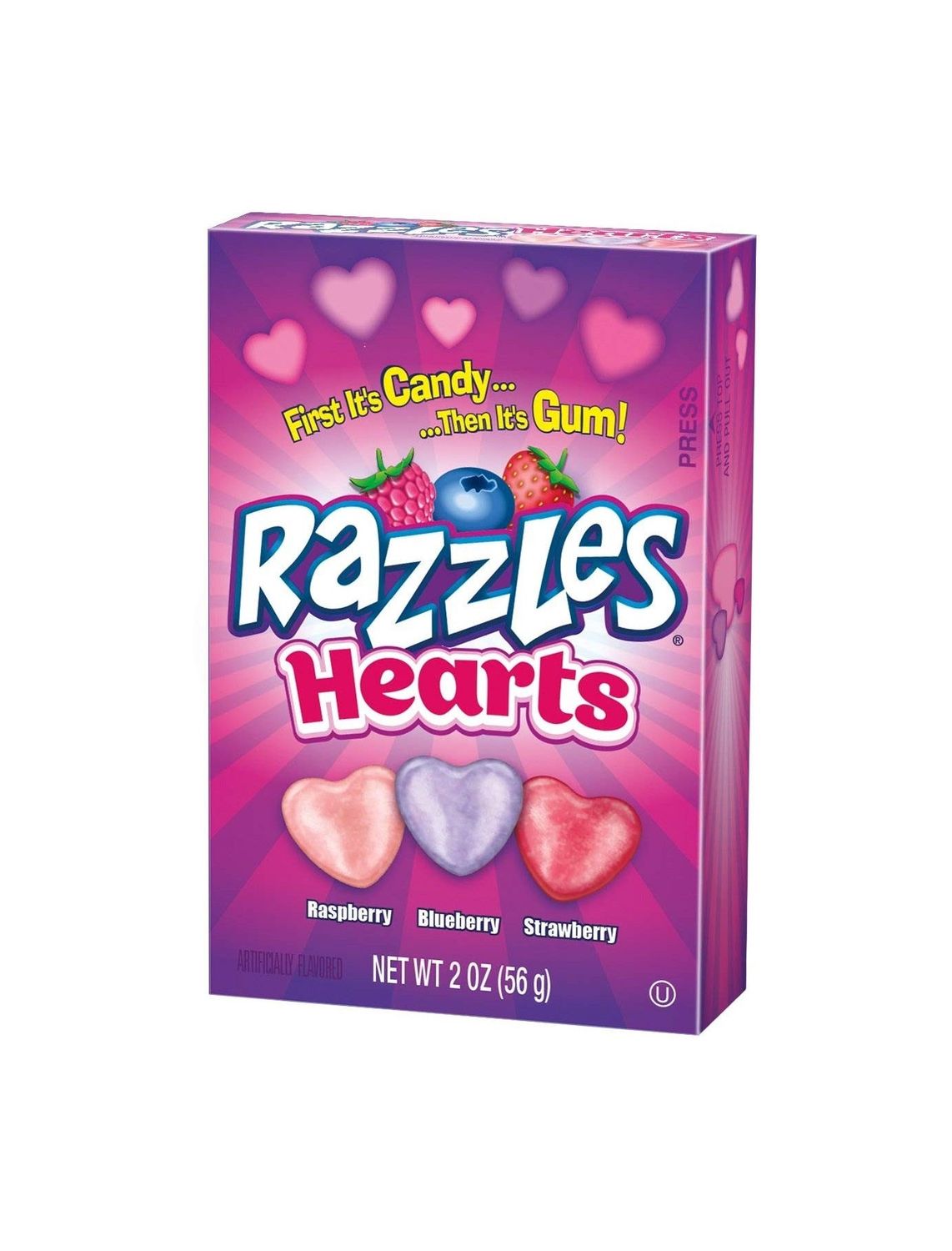 Razzles Valentine's Day Hearts