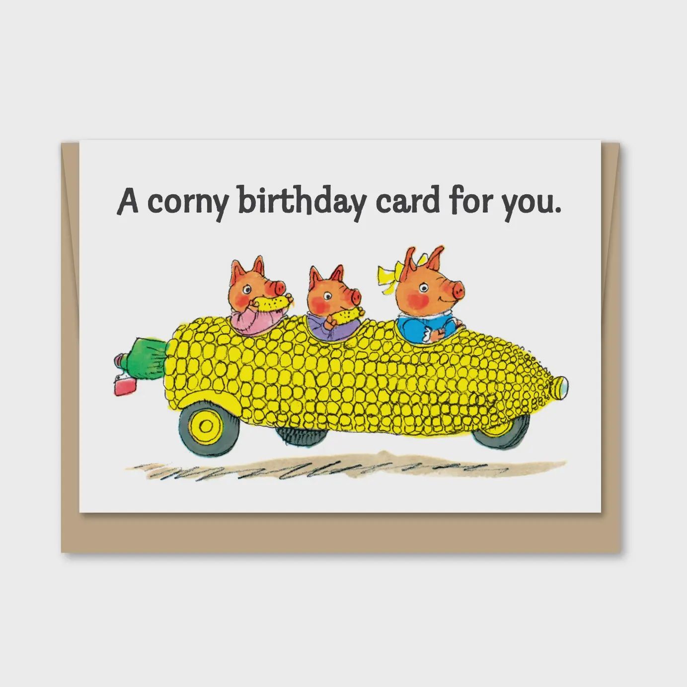 A Corny Birthday Card For You Mini Card